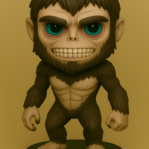 Zeke Jaeger - Titan Beast - Qposket 3D model