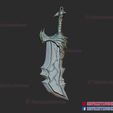 Blades-of-chaos-3d-print-stl-file-05.jpg Blades of chaos - God of war weapon 3D print model