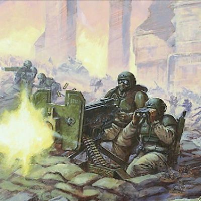 pâired infântry sôldiers 3D model