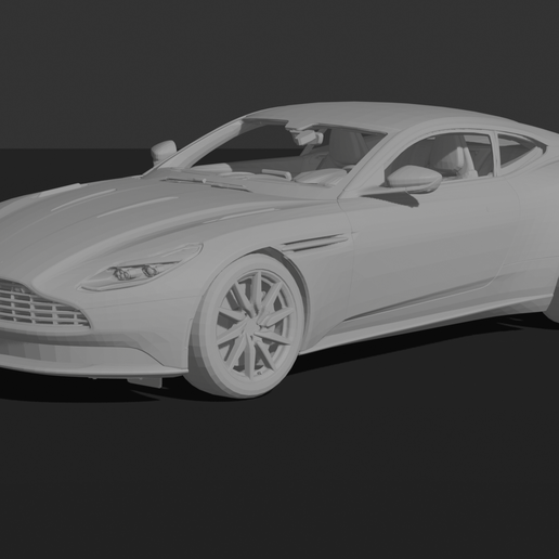 Aston Martin DB11 2017 STL 3D Print Model