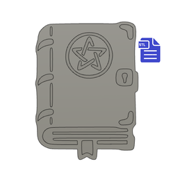 a Spellbook - Blank for making vacuum formed molds