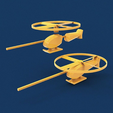 Helicopter Render.png Archivo STL gratis Flying Helicopter Toy・Diseño de impresora 3D para descargar