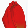 Print.png STL file Hand pot planter・3D print model to download