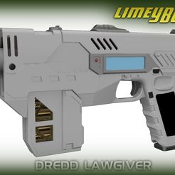 1.jpg Archivo STL Dredd Lawgiver・Design para impresora 3D para descargar, LimeyBuilds
