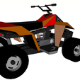 3.png ATV CAR TRAIN RAIL FOUR CYCLE MOTORCYCLE VEHICLE ROAD 3D MODEL 6