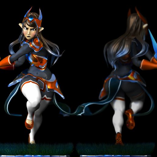 Knight Sayuri 3D model