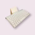 Photoroom_20250709_074540.jpeg Support pour iPad & Apple Keyboard Magic Keyboard Stand - Élégant, fonctionnel, Design imprimable en 3D Fichier STL