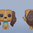 Lady.png Printable Lady Funko from Lady and the Tramp