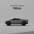 11.jpg Tesla Cybertruck Model 1:64 Scale