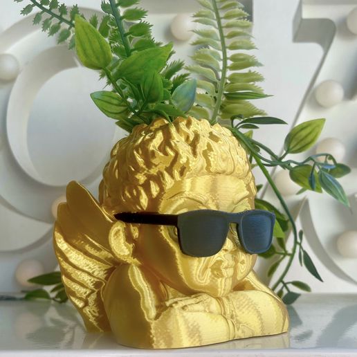 Cherub Planter