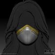 KITANA-MK1-MASK-27.jpg Mortal Kombat 1  Kitana Mask + Crown Cosplay 2023