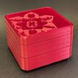 IMG_4279.jpg Stacking Boxes with Flower on Lid
