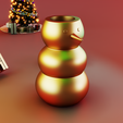 render_Original_Camera.png Minimal snowman vase