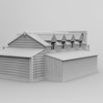 hotel.698-1.jpg Western Hotel - by WOW Buildings - 3D Printable STL. Wargaming, Diorama, Railroading, Scale Model