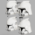 e2994f50-73c1-4e52-ac69-00bf6a2bca4f.png Custom OC no cloth Snow Clone helmets for sixth scale figures