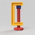 C-Clamp_02_2017-Aug-02_04-20-27PM-000_CustomizedView30448586923.png Free STL file C-Clamp / G-Clamp 01 - 03・3D print design to download, Wilko
