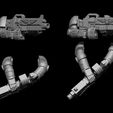 rifle_3weapon_nametag.jpg 3D file HEAVY GRAVITY BOIS BODY and WEAPONS・3D print design to download