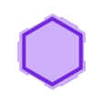 Interlocking hexagons - 180width-60height.stl Cubes hexagonaux à emboîtement