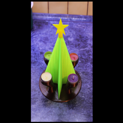 1.png Advent tea candle holder