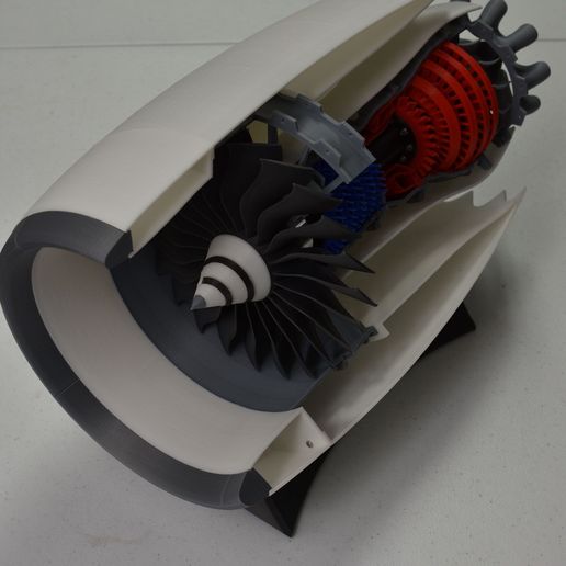 Simple Jet Engine Nacelle - Cults3D 3D Model | 3Drop