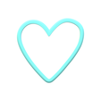 Funky-Heart-2.png Funky Heart Cookie Cutter | STL File