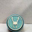 480940600_3612921772342229_1605018205207460095_n.jpg Loki Clicker Fidget and Keychain