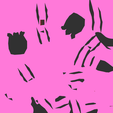 RGB_337f1cddf4fa46fb97ee5142821370ff_Pink_Hand.png STL File Super Mario RPG 3D Model 3D printable