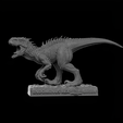 Dianosaur-3dprint-freestl-jurasicpark,3dprintabledianosaur,collectibles,3dtable-1.png Dinosaurs Indominus Rex 3D printable