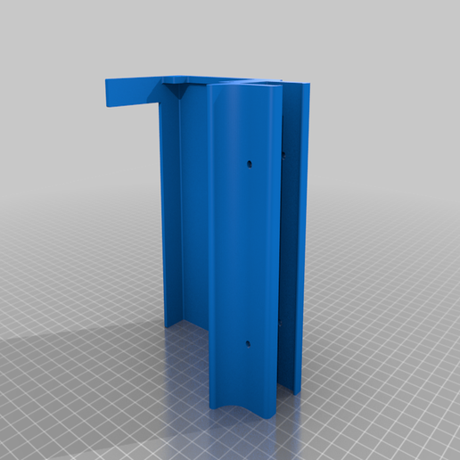 PSU_rail_mountR.png PSU (ATX) mount for 80/20 rails