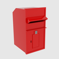 pstbxch.png Fichier 3D Boîte postale britannique・Modèle imprimable en 3D à télécharger, banism24