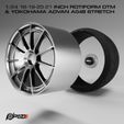 Preview3.jpg 1/24 18-19-20-21 inch Rotiform DTM & Yokohama Advan A048 Stretch