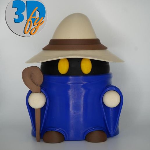 Black Mage Deckbox  - Final Fantasy MTG - Deck+Dice+Tokens3D PrintCults
