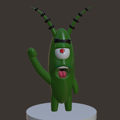 349FF278-EDE8-4699-9565-564B47B30A42.png Fichier STL Sapin de Bob l'éponge・Modèle à imprimer en 3D à télécharger