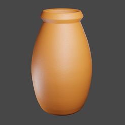 Gentong-A.jpg Archivo STL Jarrón pequeño Barrel・Modelo para descargar y imprimir en 3D