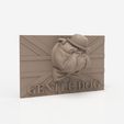 Gentledog.jpg 3Dmodel STL GentleDog Panel