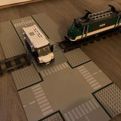 IMG_9669.jpeg STL file railroad crossing single・3D printing template to download