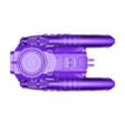 WHOLE_OPTIONAL_Custom_Grav_Tank_Hull.stl Anti-Gravitations-Panzer nach dem Motto "Schwestern des Schweigens" (zwei Geschütztürme)
