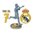 Vinicius-Junior-Plastic-Preview-02.jpg ⚽ VINI JR. – Real Madrid 3D Printable Model 🏆