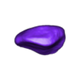 Rotula.stl Human knee with support (Scale 1:1)