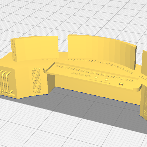 🎛️ curved control panel・Free STL File for 3D printing・Cults