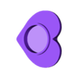 avocado-heart1.stl STL file Valentine Avocado・3D print object to download