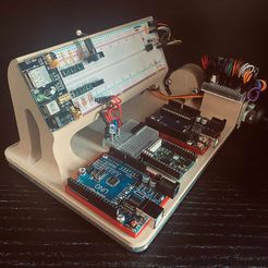 8.jpeg Arduino Uno R3 and Pyboard prototyping board.