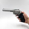 Ruger-GP100-3D-MODEL2.jpg Revolver Ruger GP100 Prop practice fake training gun