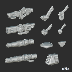 CF-T-W-PK003-Img01.png Science Fiction WEAPONS PACKAGE (Pk003)