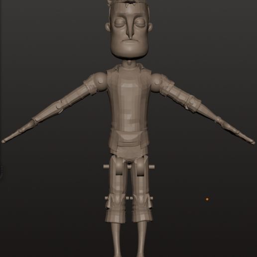 🎮 (Experimental) Adult Nicky Roth Figure・Free 3D File for 3D printing・Cults