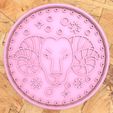 1364-Zodiaco-Signo-Aries.jpg Cookie Cutter Zodiac Sign Aries