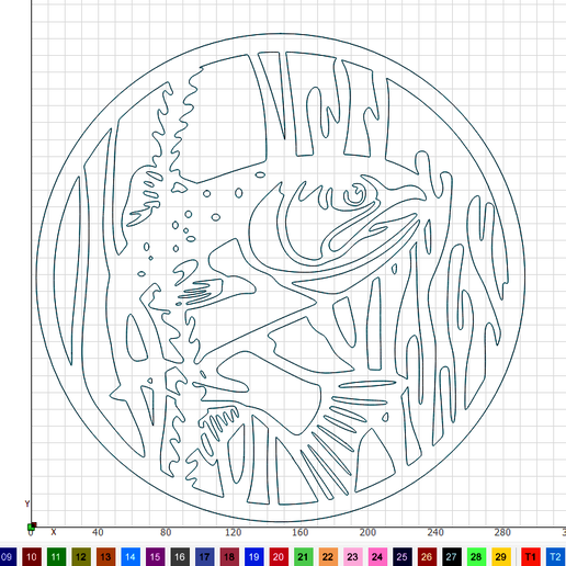 🐠 Trout・Free STL File for 3D printing and CNC machining - Laser cutting ...