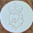 20230202_090928.jpg King Charles Royal Crown and Head Cookie Cutter Stamper Embosser