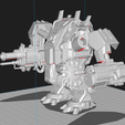 hh.png Helldivers II- Automatons Hulk 3D Modell