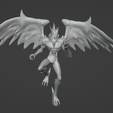 Екранна-снимка-1578.png Yugioh Elemental Hero Avian 3d print model figure  2 poses